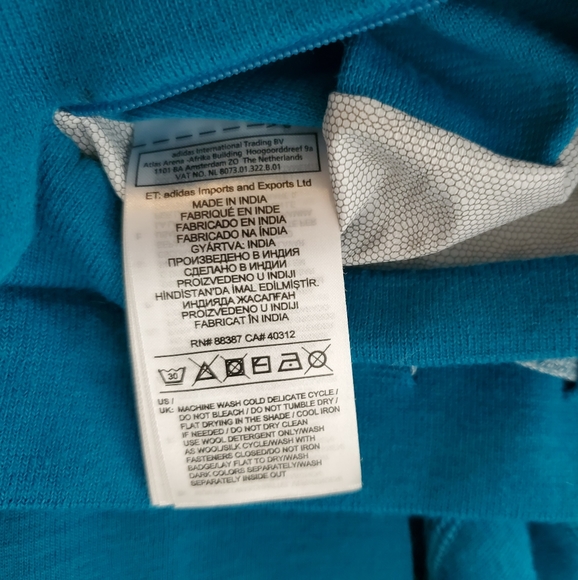 ADIDAS x Missoni How We Do Leggings Teal XXS NWT - Picture 6 of 8